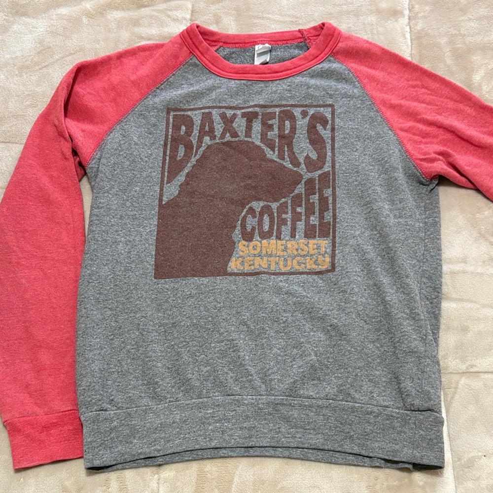 Alternative Red and Gray Sweatshirt